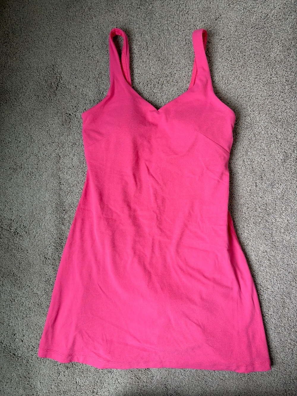 hot pink lululemon align dress